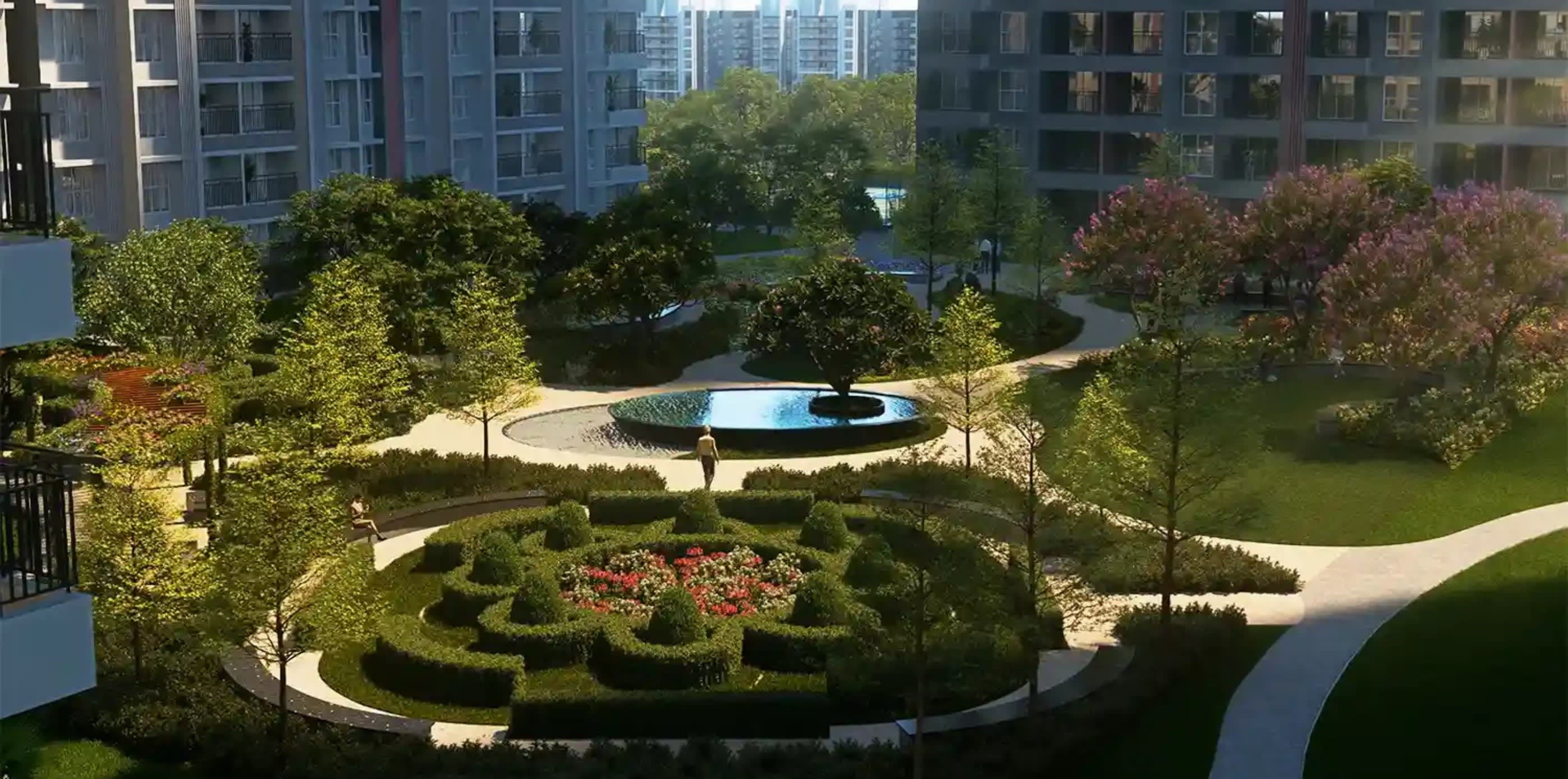 Sobha One World Luxury Landscape